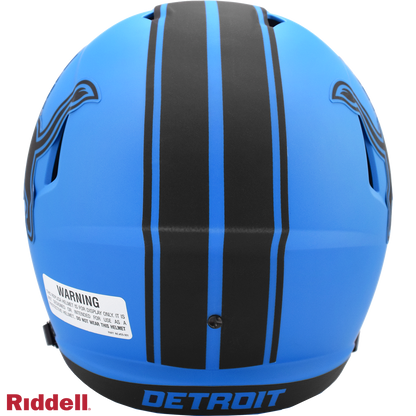 Detroit Lions Replica rave helmet BACK