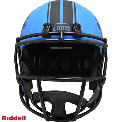 Detroit Lions Replica rave helmet FRONT