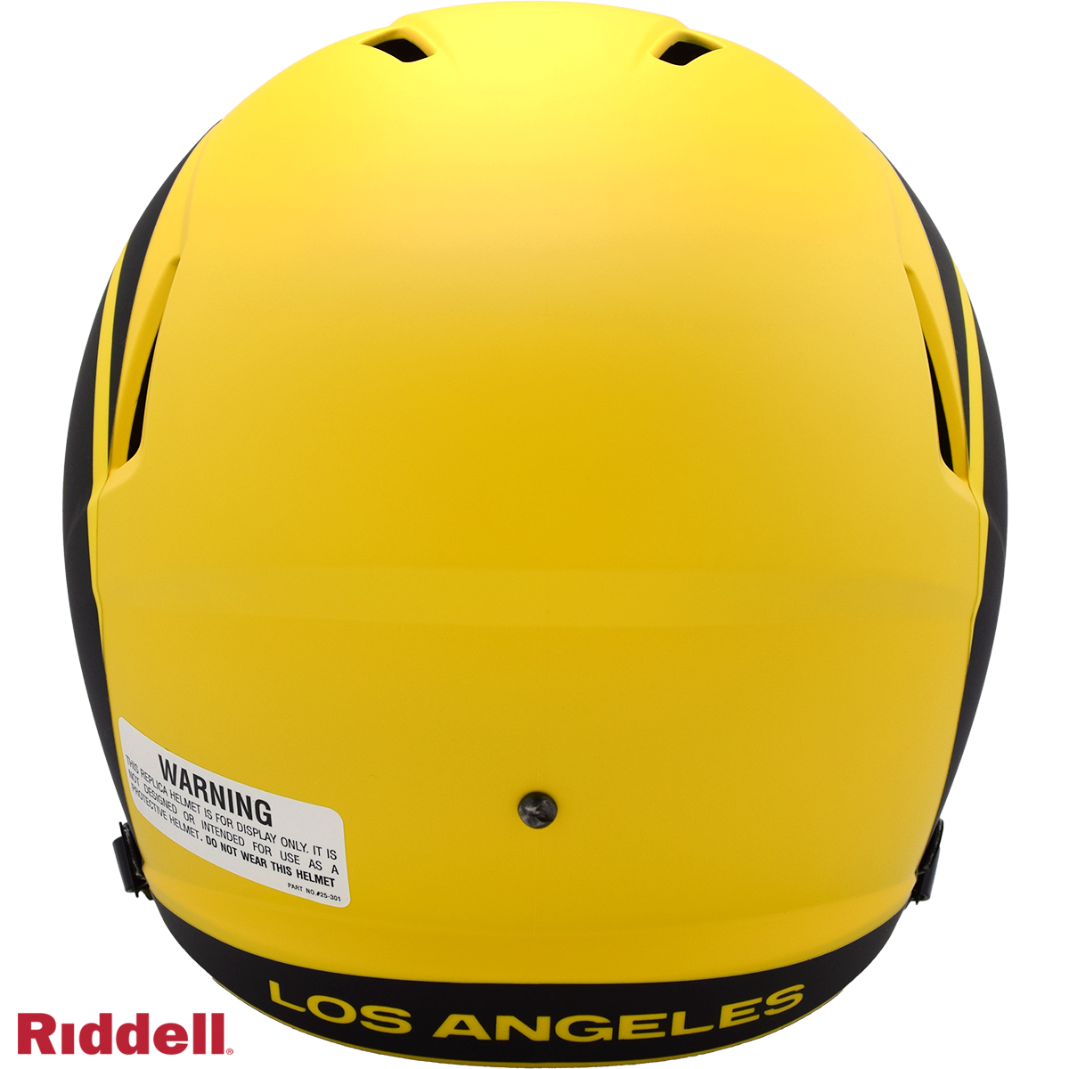 Los Angeles Rams Replica rave helmet BACK