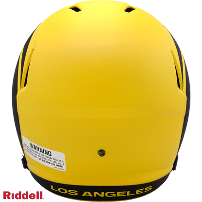 Los Angeles Rams Replica rave helmet BACK