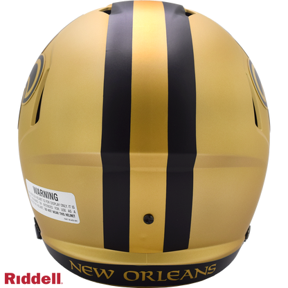 New Orleans Saints Replica rave helmet BACK