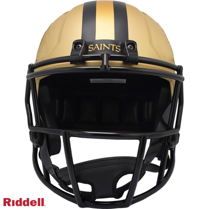 New Orleans Saints Replica rave helmet FRONT
