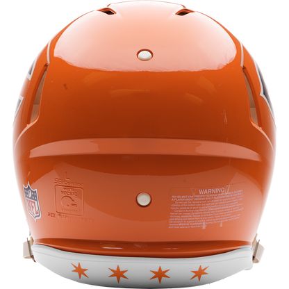 Chicago Bears authentic 2026 Rivalries Alternate full size helmet back view
