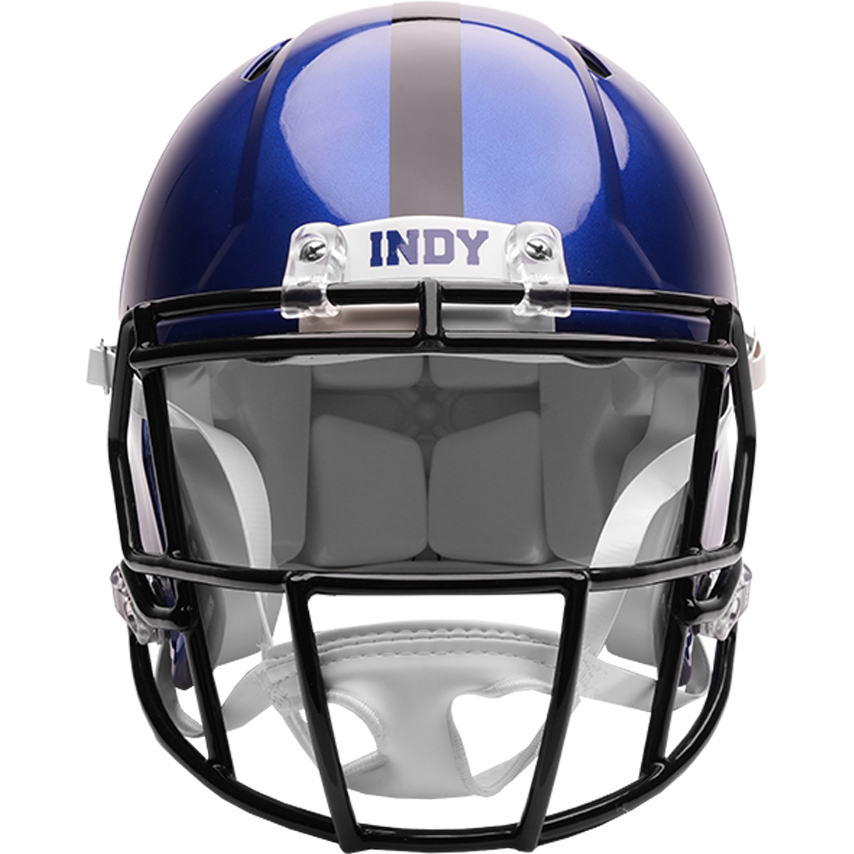 Indianapolis Colts authentic 2026 Rivalries Alternate full size helmet front view