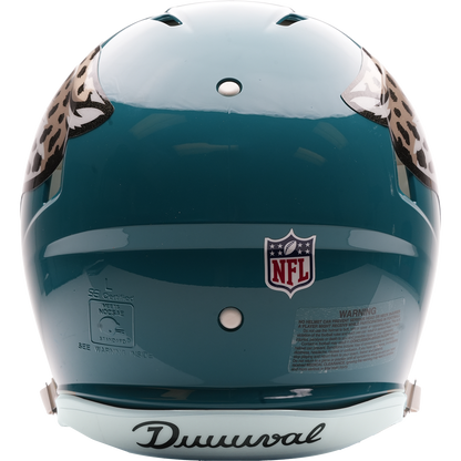 Jacksonville Jaguars authentic 2026 Rivalries Alternate full size helmet back view