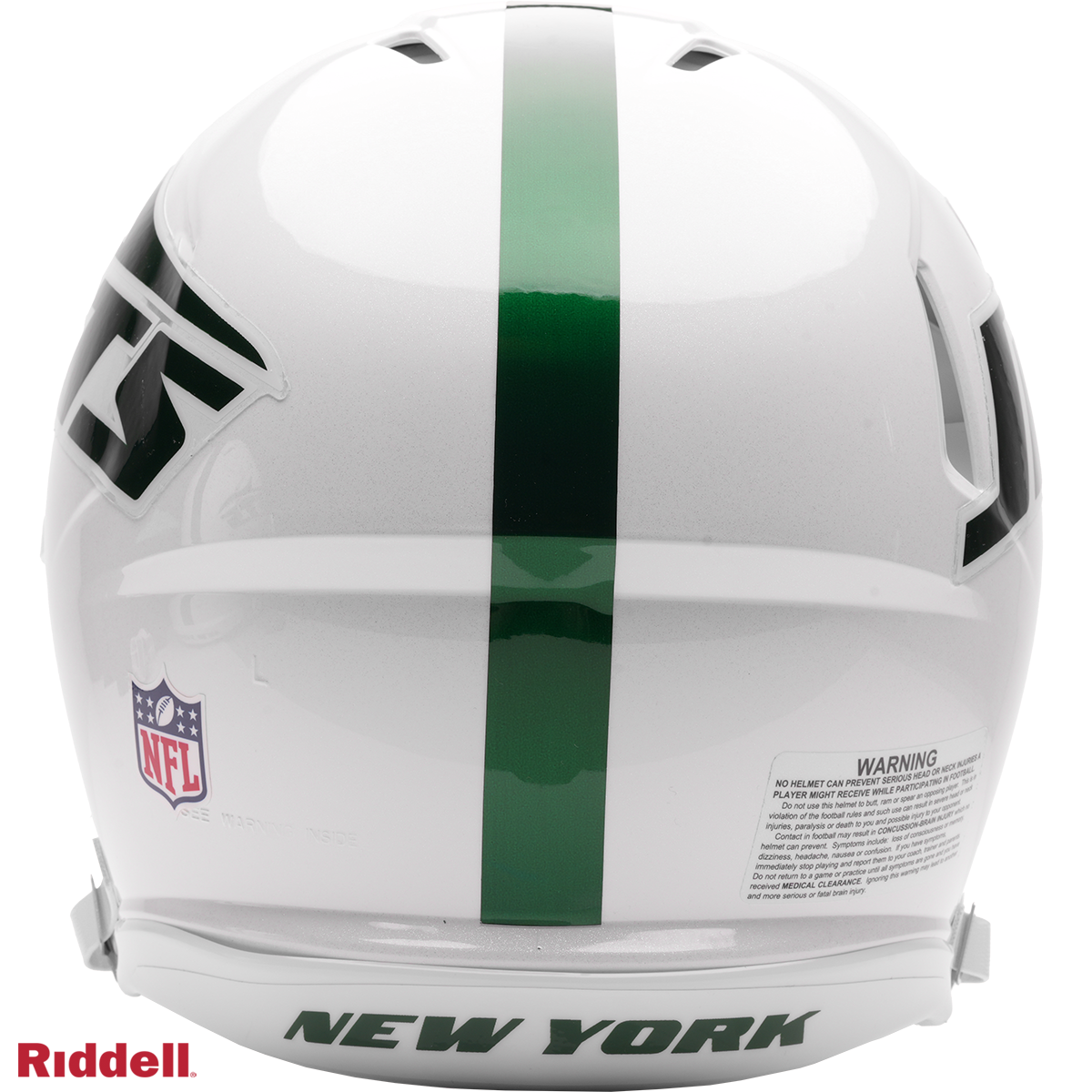 New York Jets 2026 Alternate authentic full size helmet - back