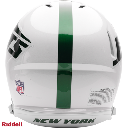 New York Jets 2026 Alternate authentic full size helmet - back