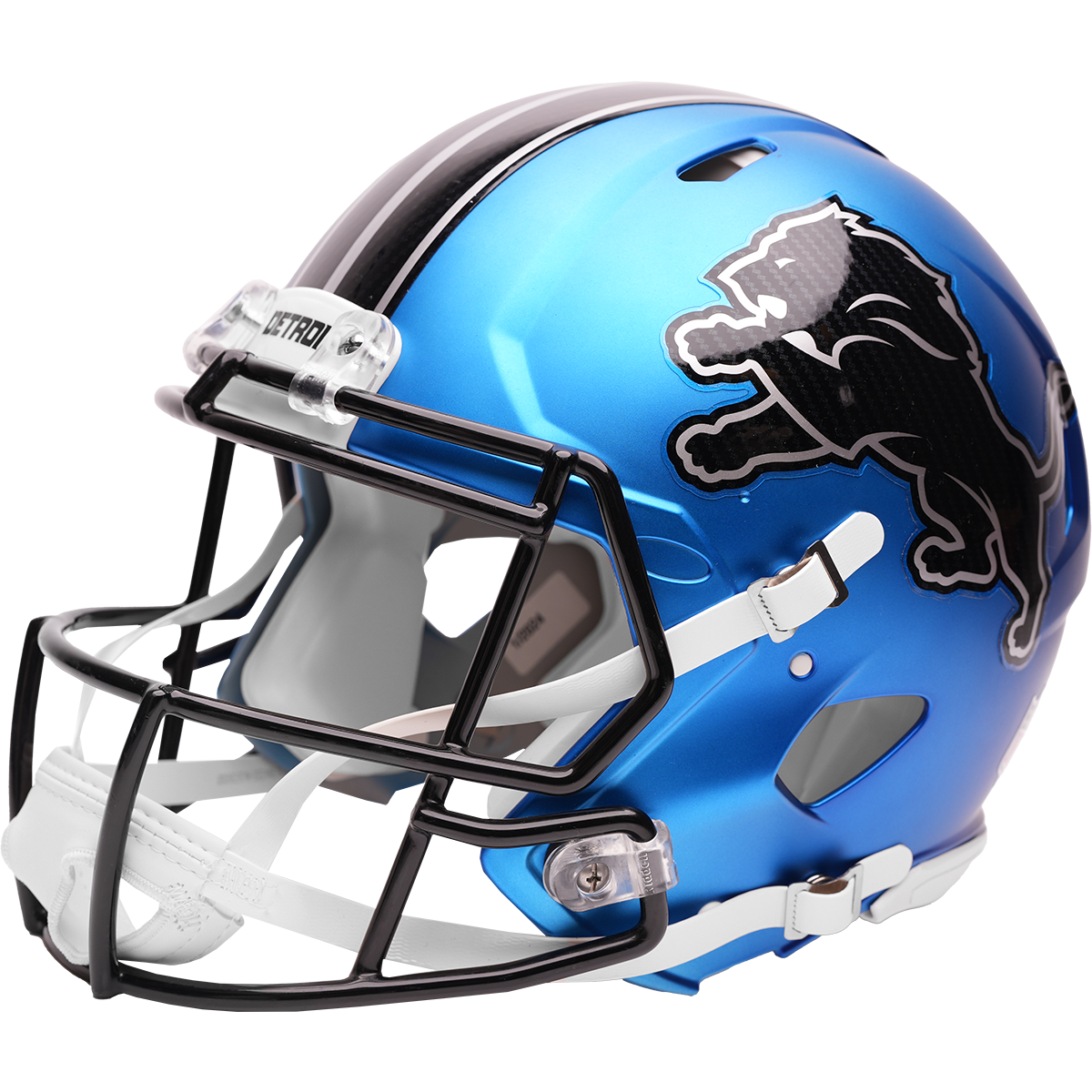 Detroit Lions authentic 2026 Rivalries Alternate full size helmet left side view