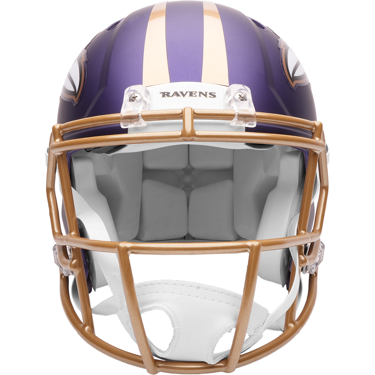 Baltimore Ravens (Purple Rising) 2026 Alternate authentic full size helmet - front