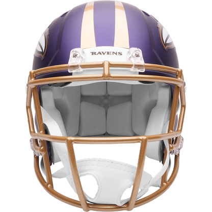 Baltimore Ravens (Purple Rising) 2026 Alternate authentic full size helmet - front