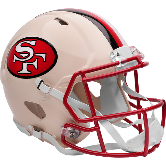 San Francisco 49ers Riddell Speed Retro Authentic Helmet – main view