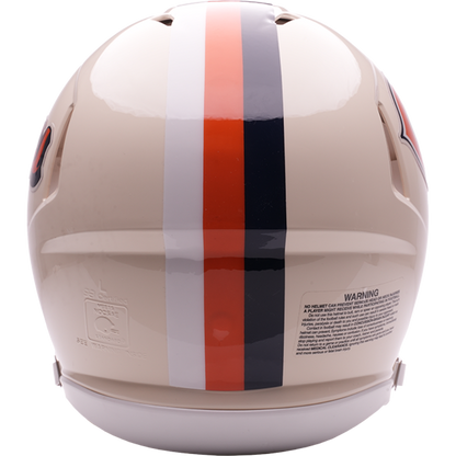 Chicago Bears Riddell Speed Retro Authentic Helmet – back view