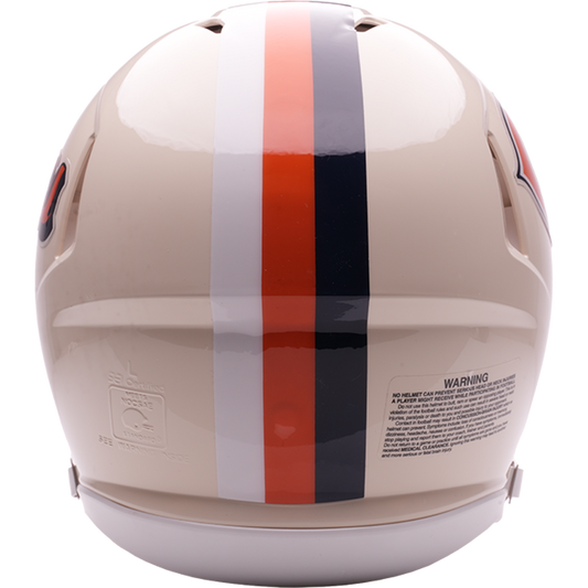 Chicago Bears Riddell Speed Retro Authentic Helmet – back view