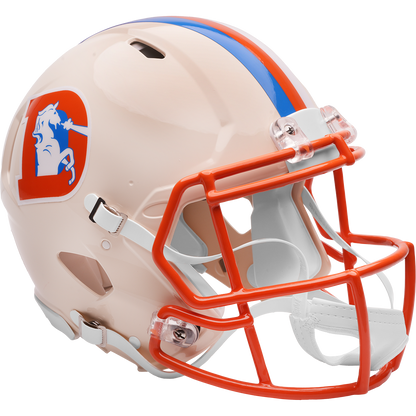 Denver Broncos Riddell Speed Retro Authentic Helmet – main view