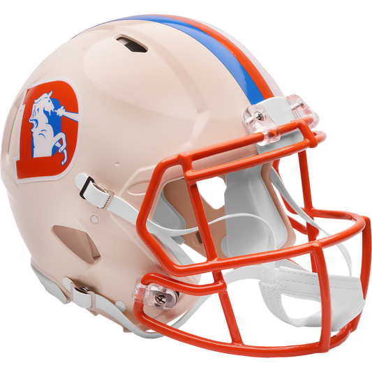 Denver Broncos Riddell Speed Retro Authentic Helmet – main view