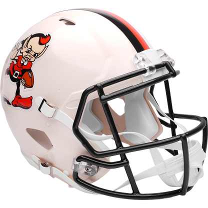 Cleveland Browns Riddell Speed Retro Authentic Helmet – main view