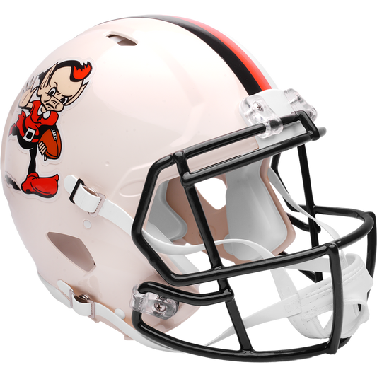 Cleveland Browns Riddell Speed Retro Authentic Helmet – main view