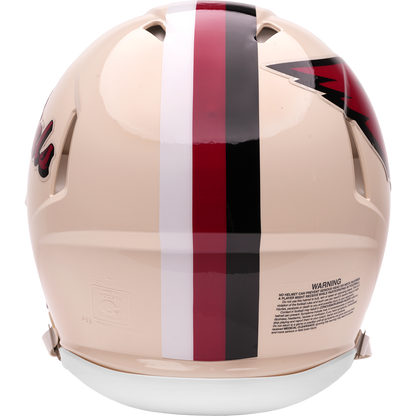 Arizona Cardinals Riddell Speed Retro Authentic Helmet – back view
