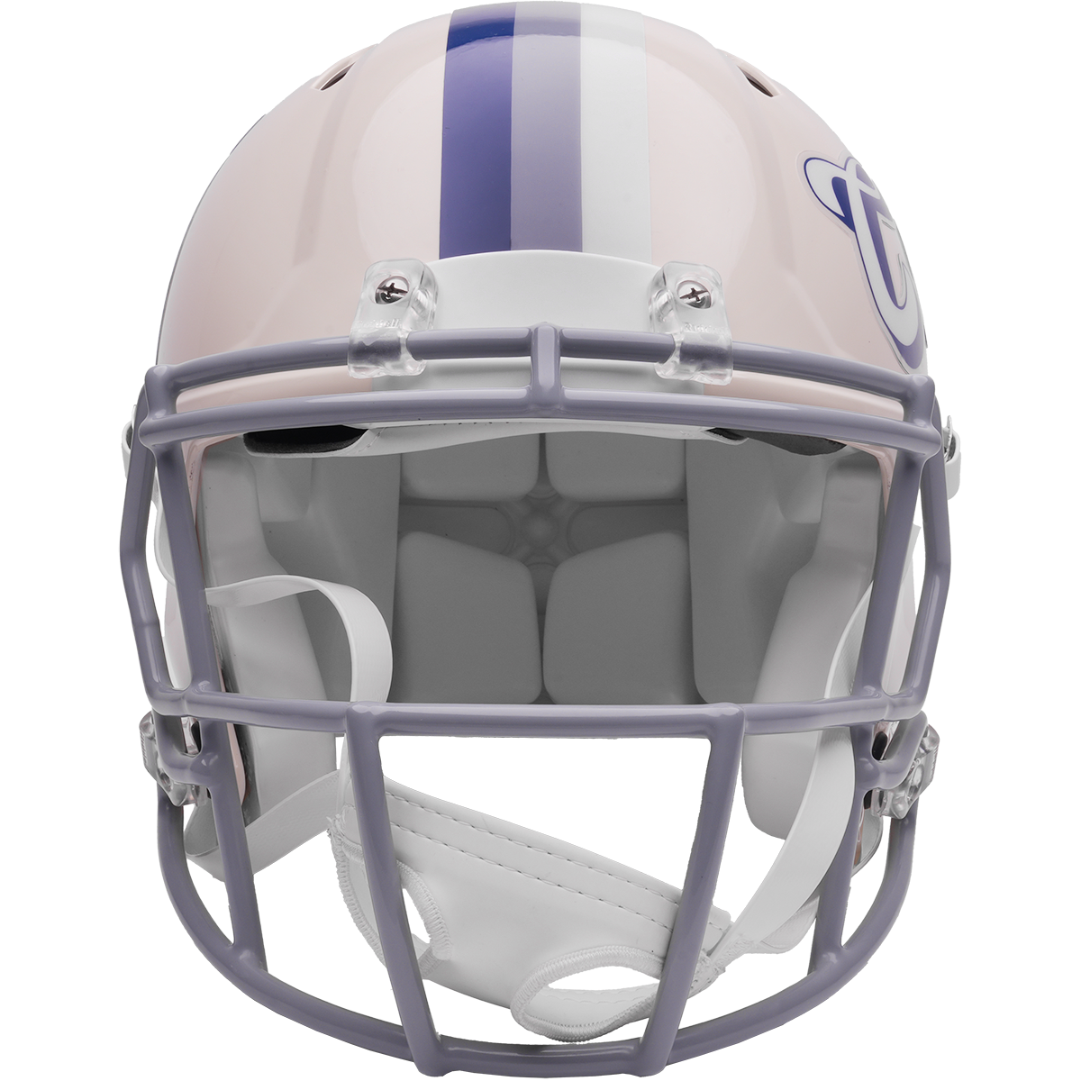 Indianapolis Colts Riddell Speed Retro Authentic Helmet – front facemask view