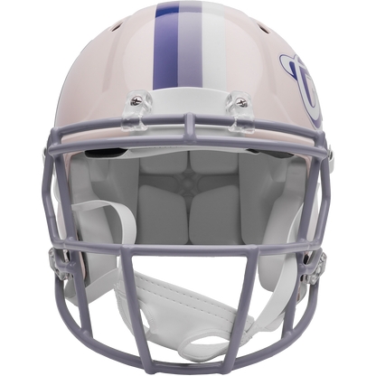 Indianapolis Colts Riddell Speed Retro Authentic Helmet – front facemask view