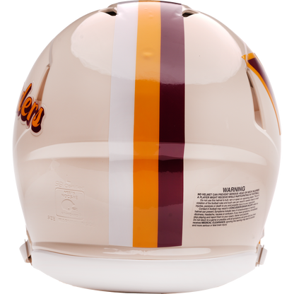 Washington Commanders Riddell Speed Retro Authentic Helmet – back view