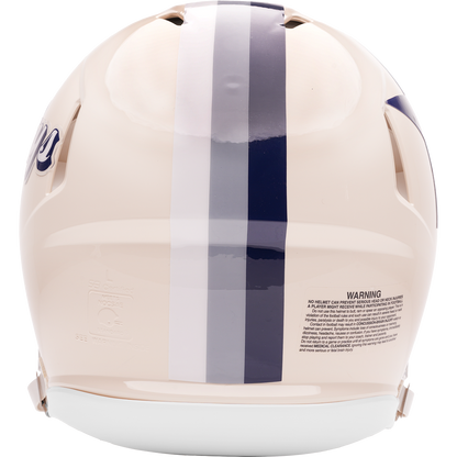 Dallas Cowboys Riddell Speed Retro Authentic Helmet – back view