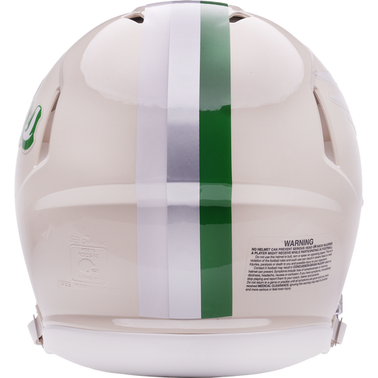 Philadelphia Eagles Riddell Speed Retro Authentic Helmet – back view