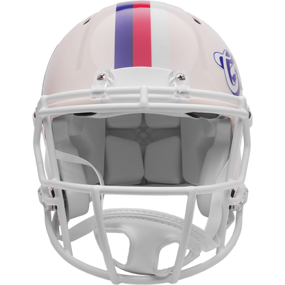 New York Giants Riddell Speed Retro Authentic Helmet – front facemask view