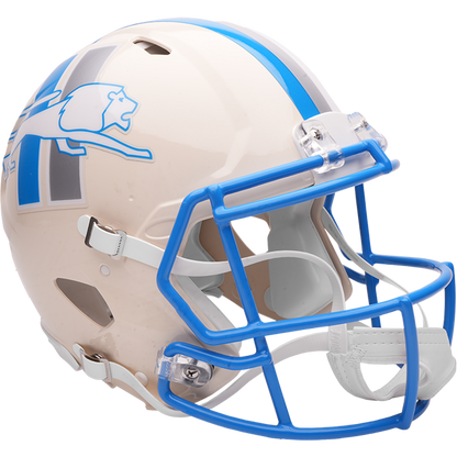 Detroit Lions Riddell Speed Retro Authentic Helmet – main view
