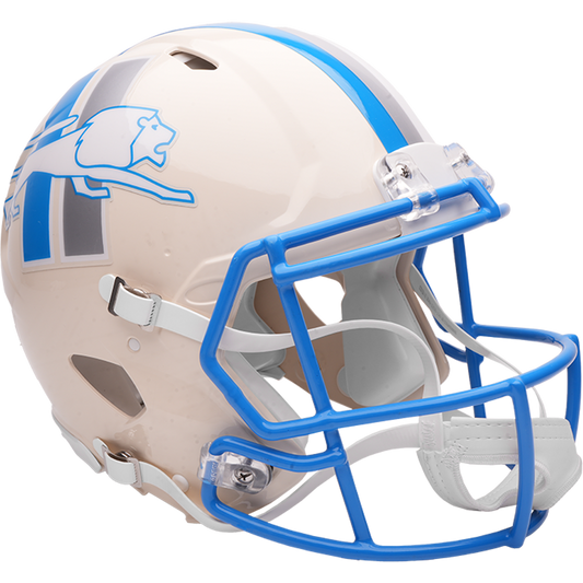 Detroit Lions Riddell Speed Retro Authentic Helmet – main view