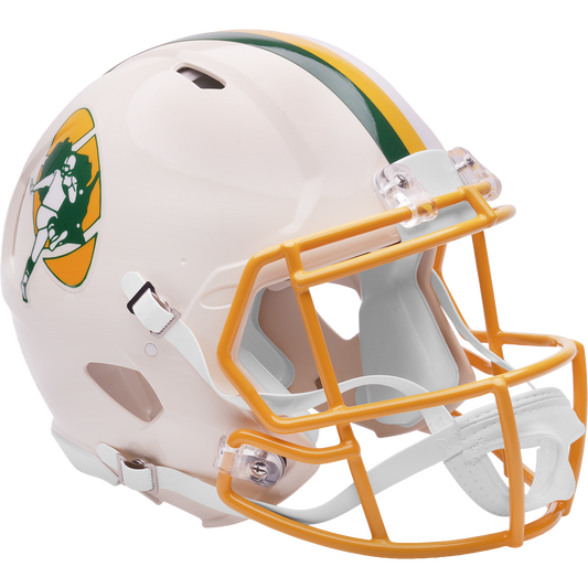 Green Bay Packers Riddell Speed Retro Authentic Helmet – main view