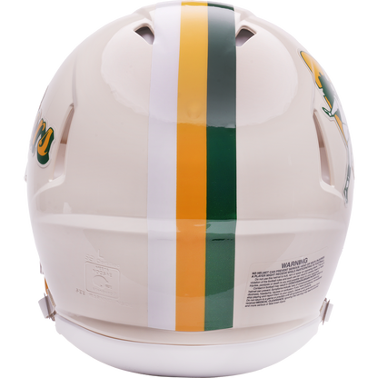 Green Bay Packers Riddell Speed Retro Authentic Helmet – back view