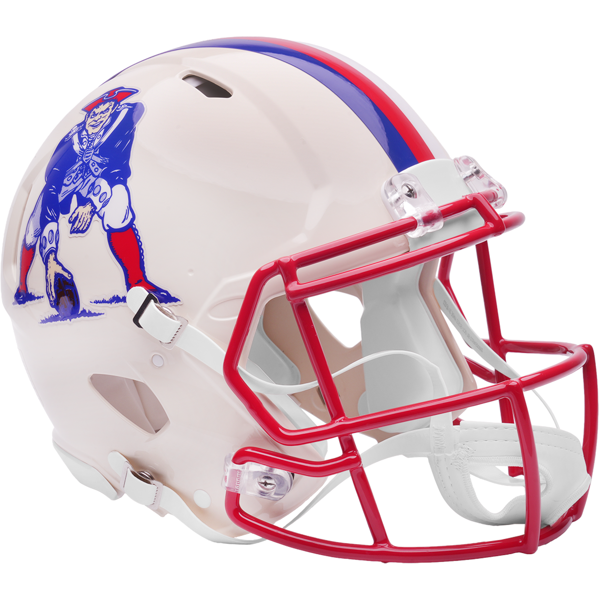 New England Patriots Riddell Speed Retro Authentic Helmet – main view