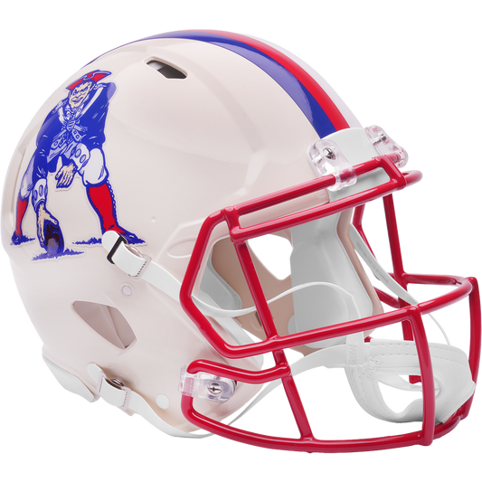 New England Patriots Riddell Speed Retro Authentic Helmet – main view