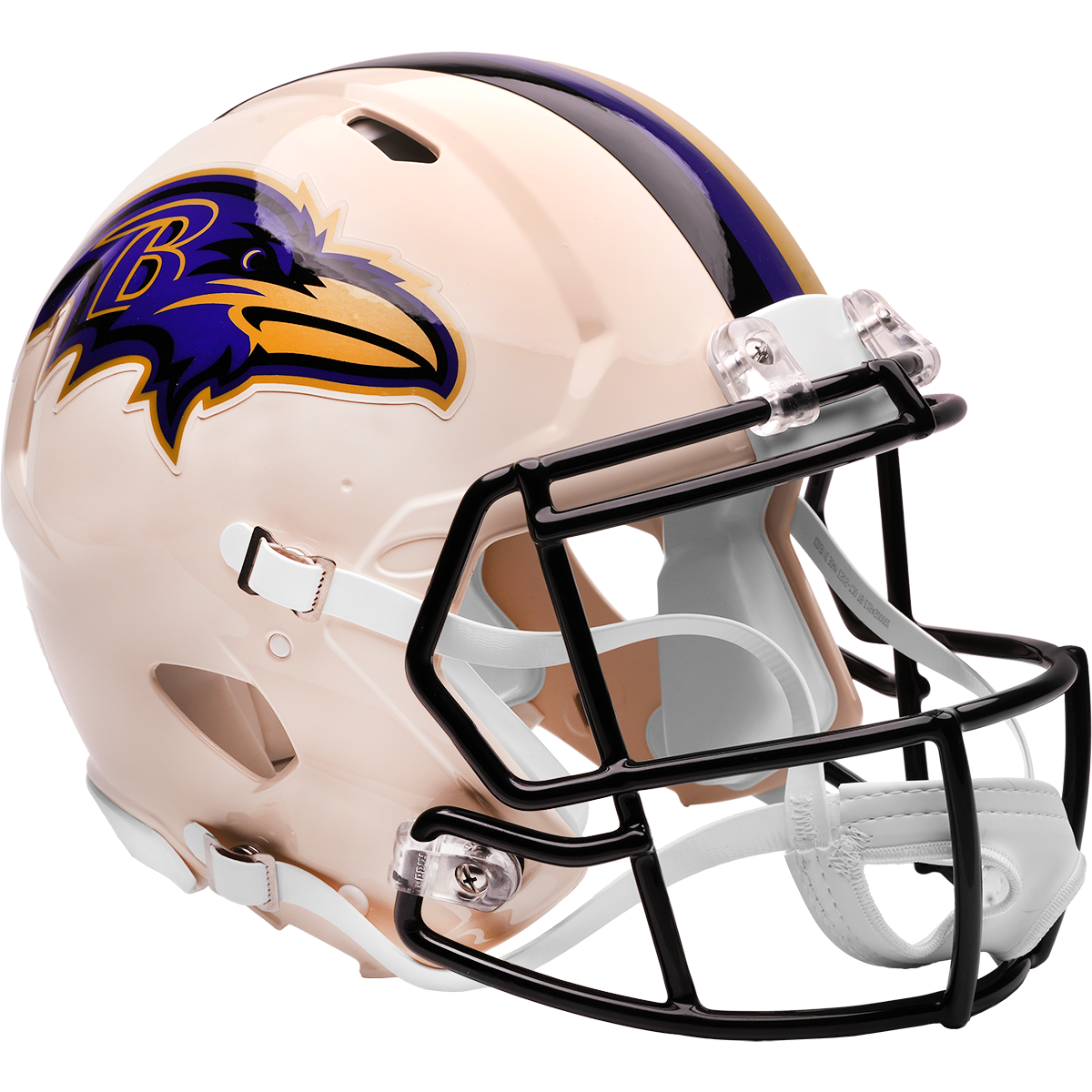 Baltimore Ravens Riddell Speed Retro Authentic Helmet – main view