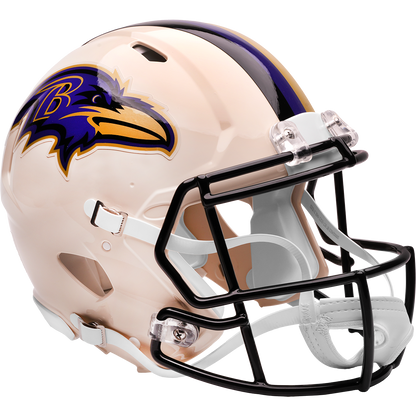 Baltimore Ravens Riddell Speed Retro Authentic Helmet – main view