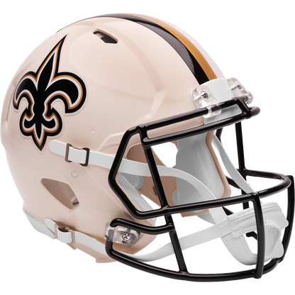 New Orleans Saints Riddell Speed Retro Authentic Helmet – main view