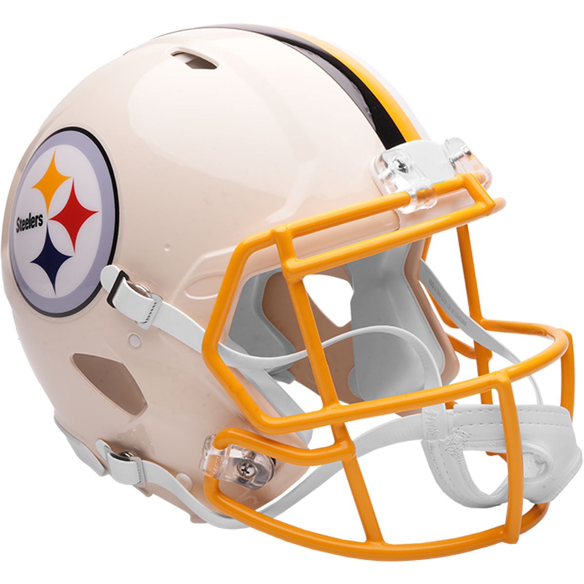 Pittsburgh Steelers Riddell Speed Retro Authentic Helmet – main view