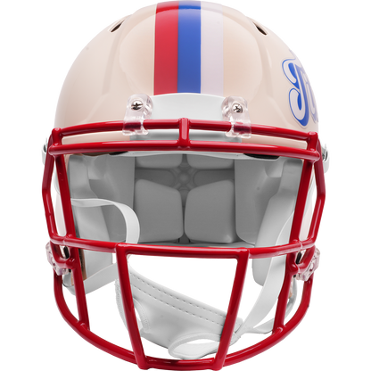 Tennessee Titans Riddell Speed Retro Authentic Helmet – front facemask view