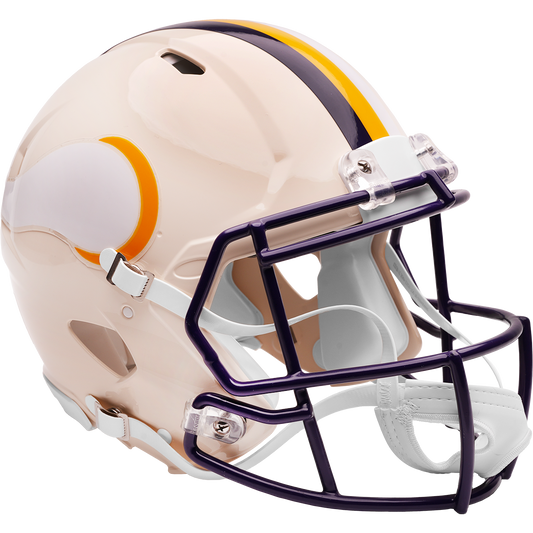 Minnesota Vikings Riddell Speed Retro Authentic Helmet – main view