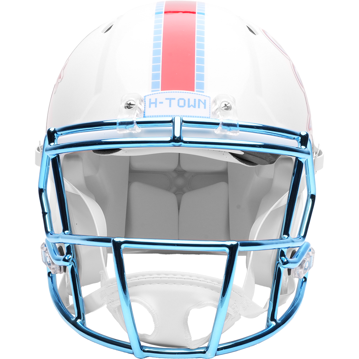 Houston Texans authentic 2026 Rivalries Alternate full size helmet front view