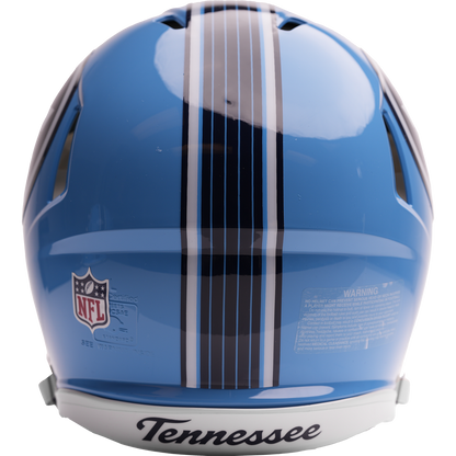 Tennessee Titans authentic 2026 Rivalries Alternate full size helmet back view
