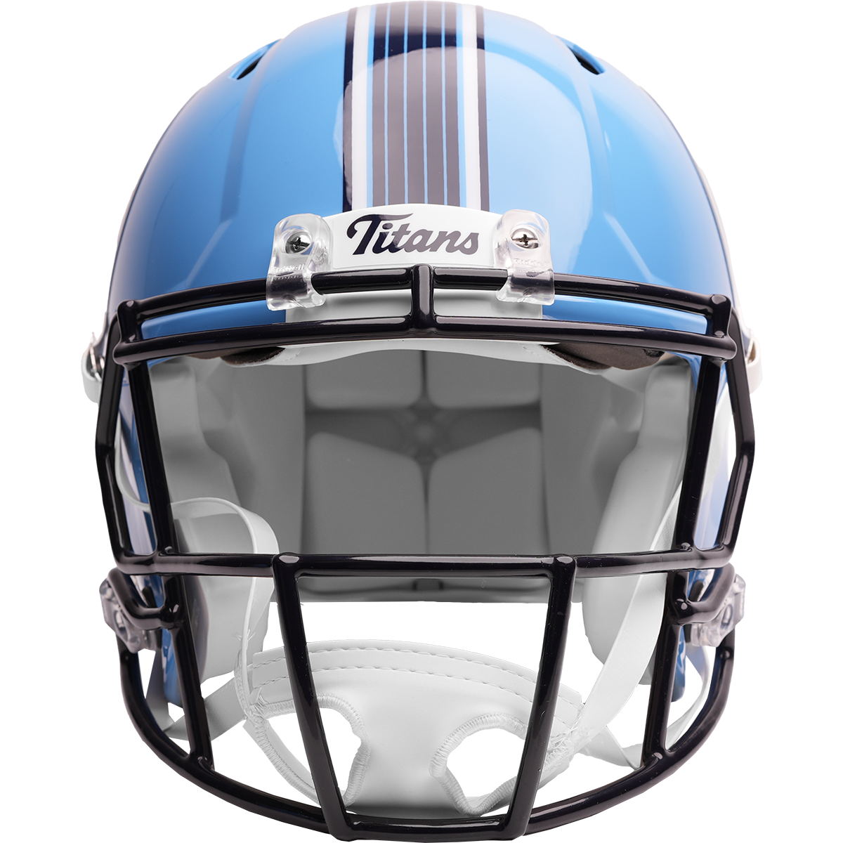 Tennessee Titans authentic 2026 Rivalries Alternate full size helmet front view