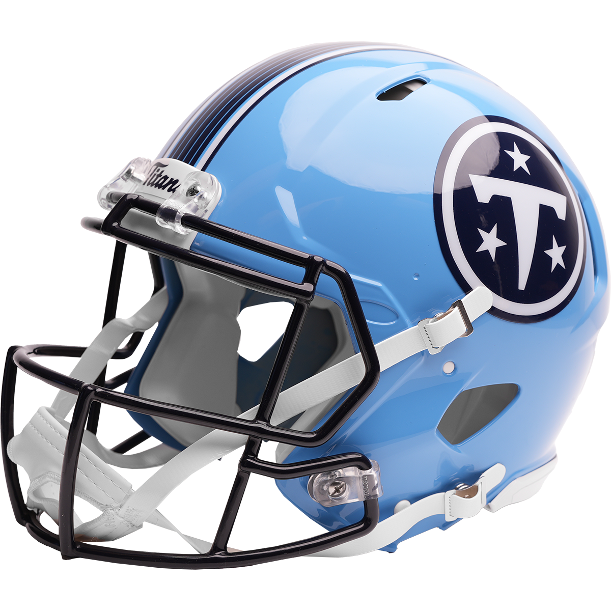 Tennessee Titans authentic 2026 Rivalries Alternate full size helmet left side view