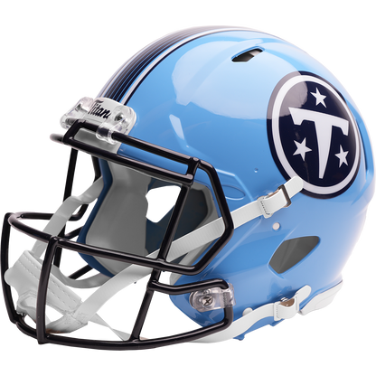Tennessee Titans authentic 2026 Rivalries Alternate full size helmet left side view