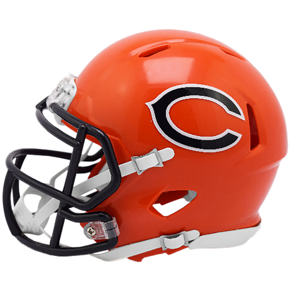 Chicago Bears 2026 Rivalries mini helmet left side view
