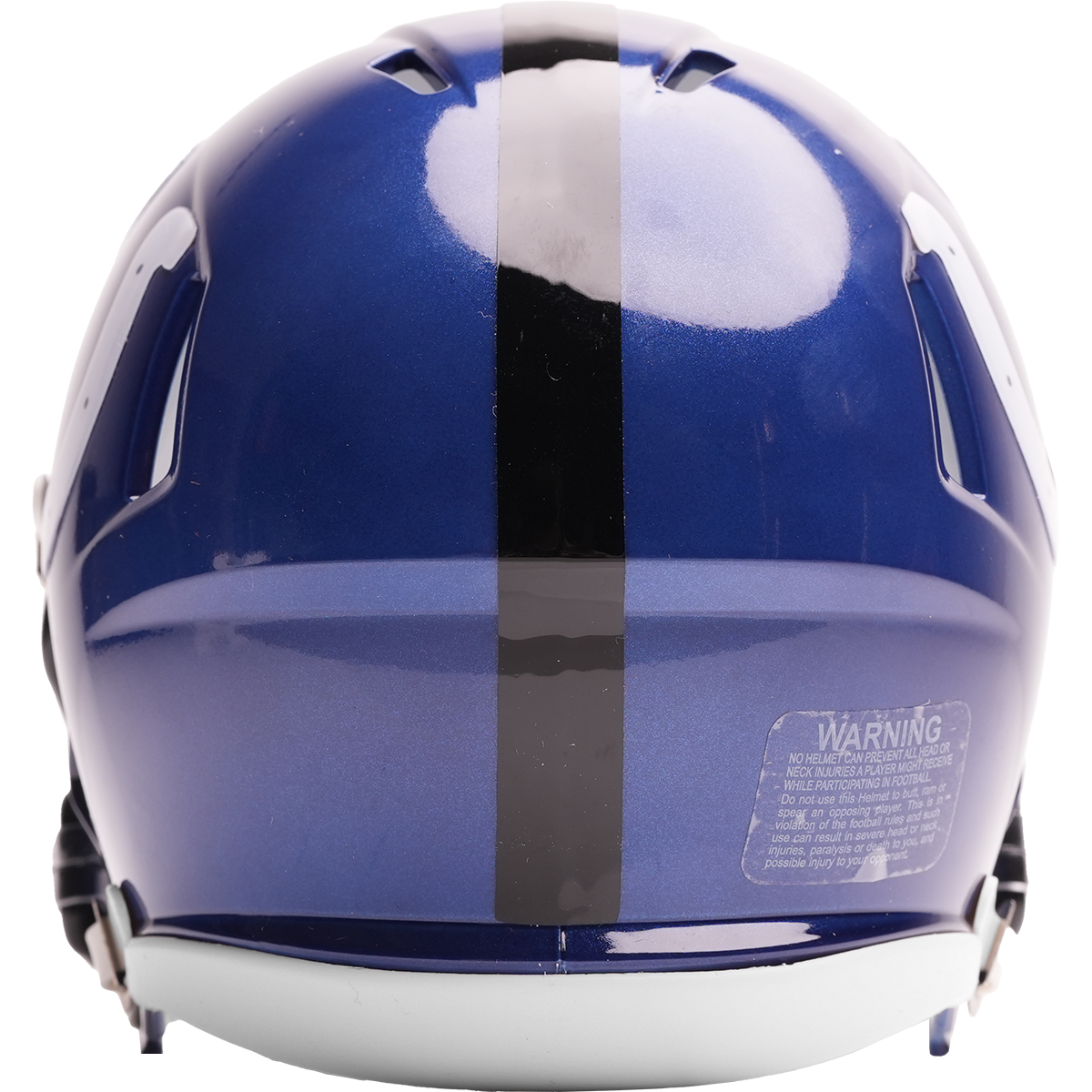 Indianapolis Colts 2026 Rivalries mini helmet back view