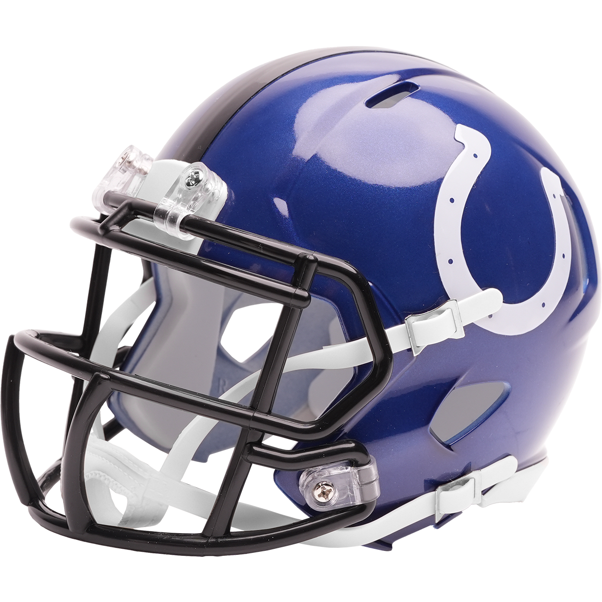 Indianapolis Colts 2026 Rivalries mini helmet left side view