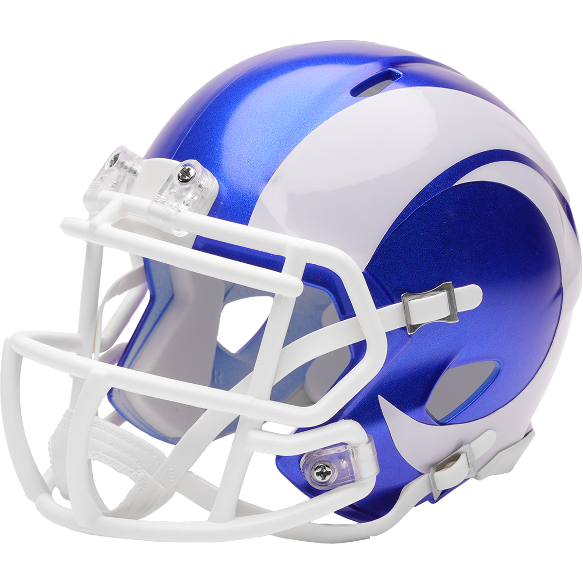 Los Angeles Rams 2026 Alternate mini helmet - left