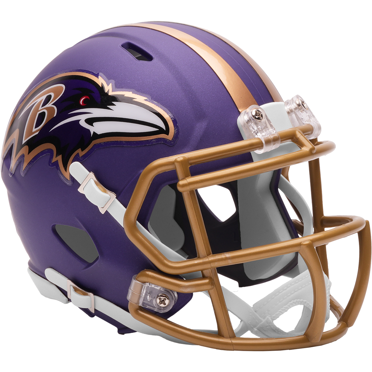 Baltimore Ravens (Purple Rising) 2026 Alternate mini helmet - main